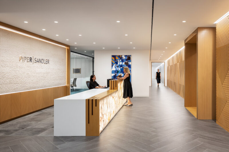 Piper Sandler Headquarters NYC, architecture, office design