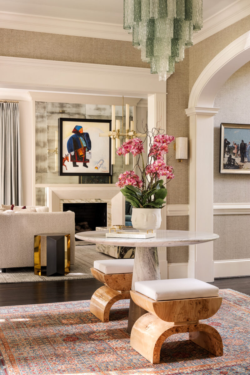 Saint Davids, PA Residence, interior design, entry