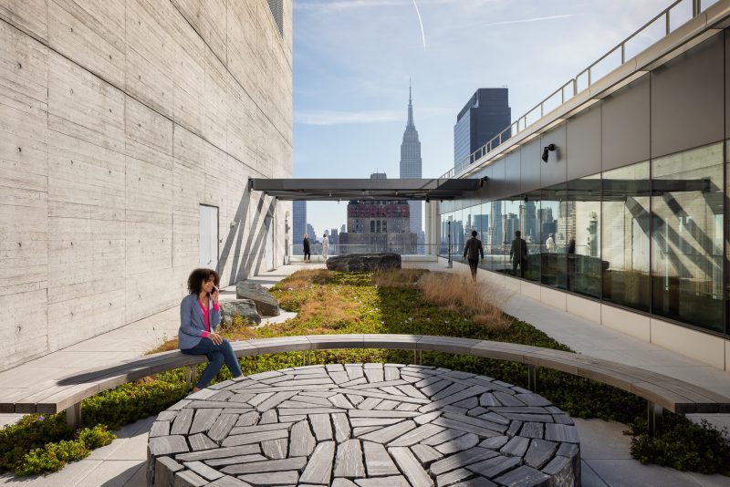 Peloton Headquarters Terrace, NYC, Architecture, Mike Van Tassell