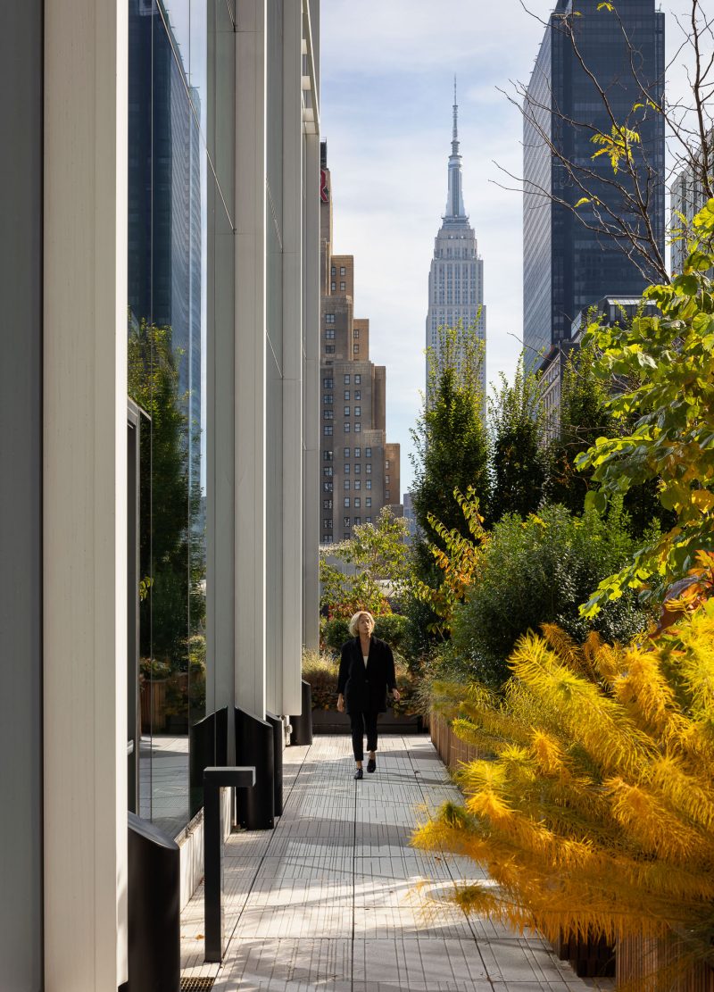 Peloton Headquarters Terrace, NYC, Architecture, Mike Van Tassell