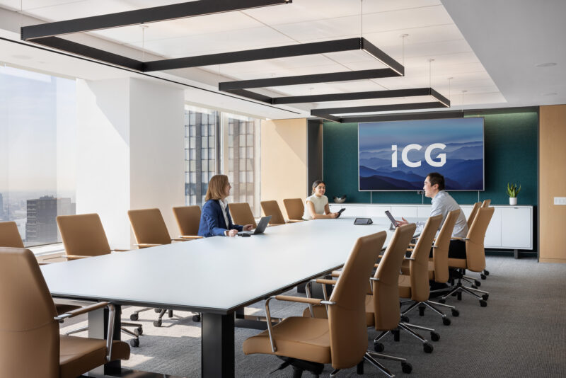 ICG Headquarters, NYC, Interior Architecture