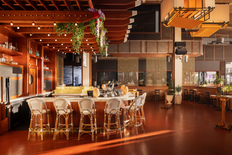 Dante's Restaurant, Pier 17, NYC, Interior Architecture
