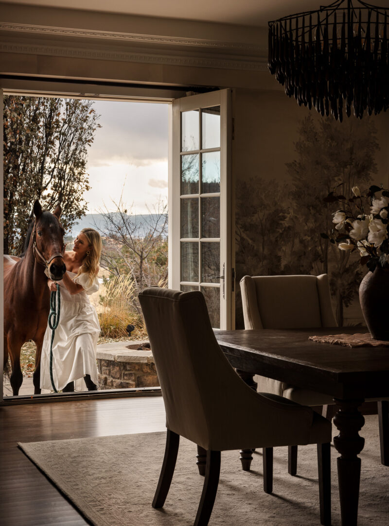 Environmental Portrait of interior designer Lindye Galloway