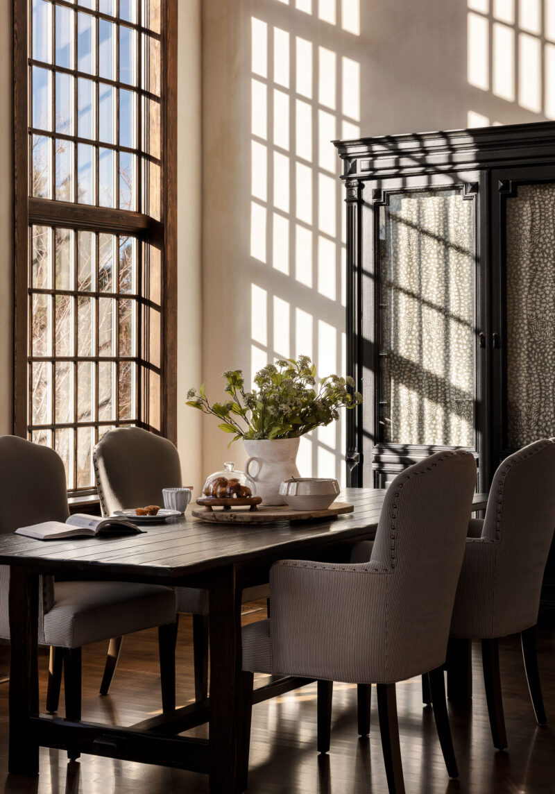 Kitchen Interior in a Custom Built Home Located in Sedalia, Colorado