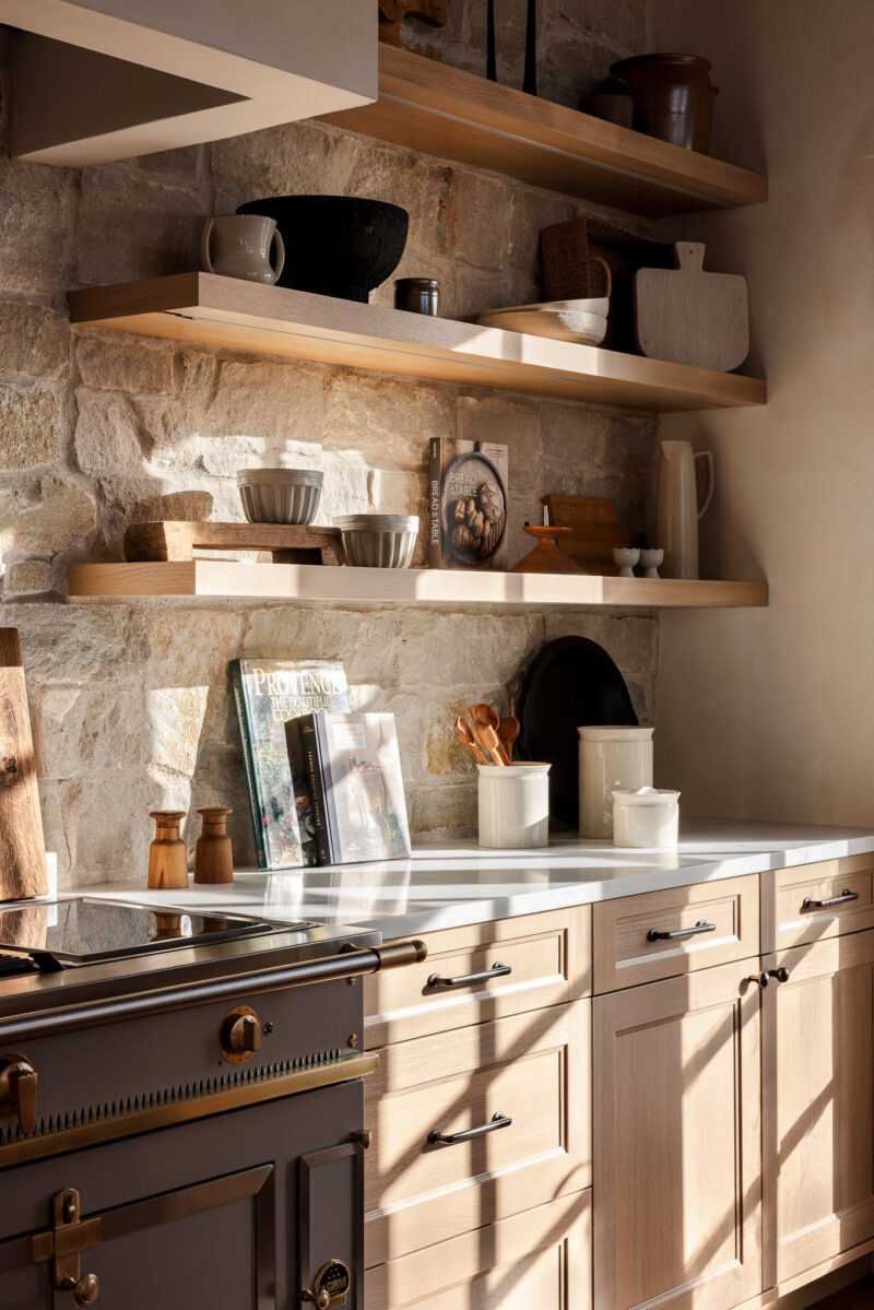 Kitchen Interior in a Custom Built Home Located in Sedalia, Colorado