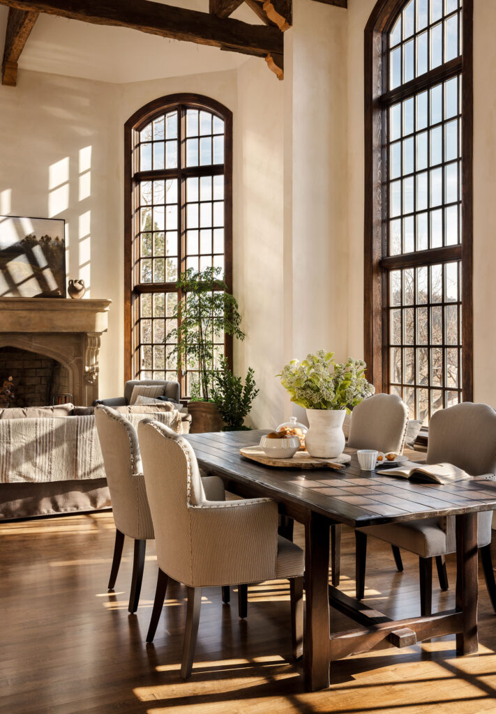 Kitchen Interior in a Custom Built Home Located in Sedalia, Colorado