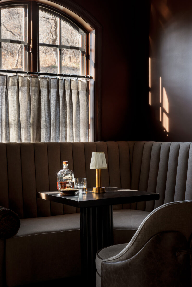 Parlor Interior in a Custom Built Home Located in Sedalia, Colorado