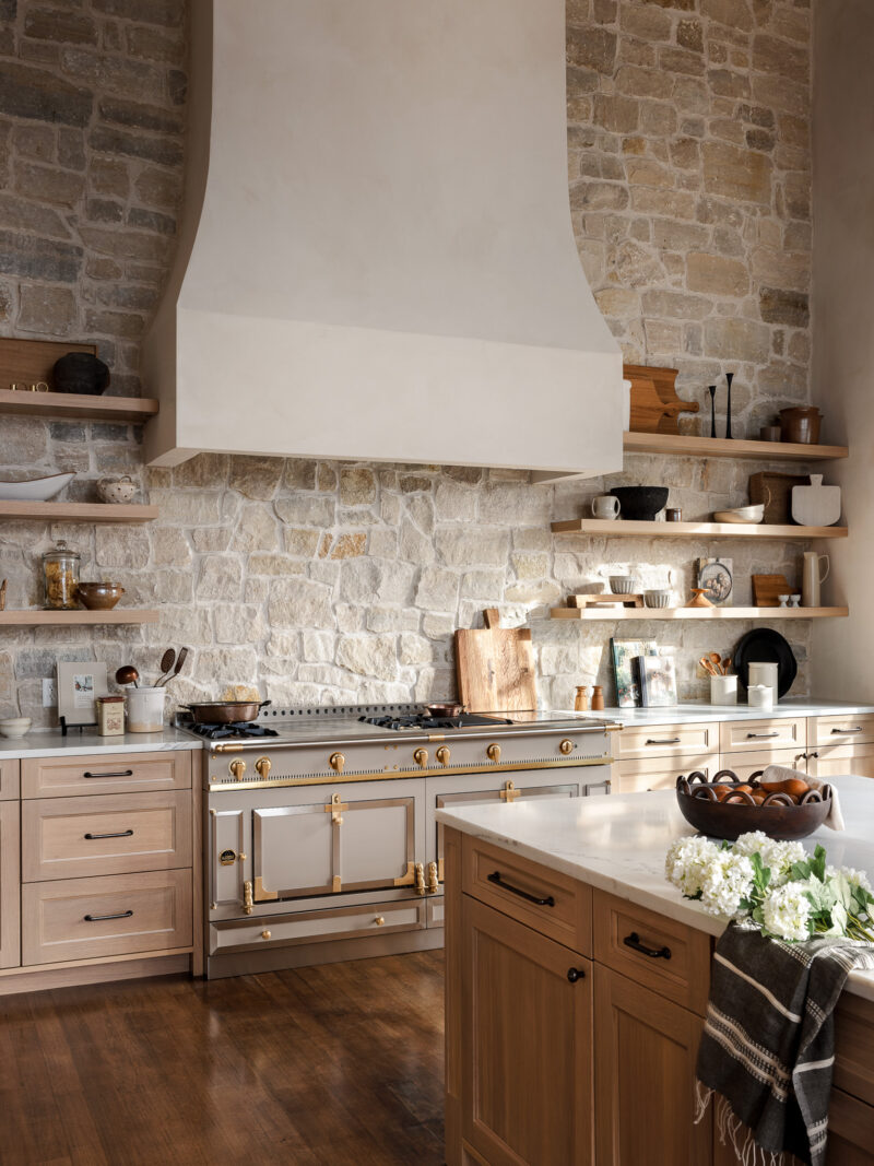 Kitchen design with La Cornue range Located in Sedalia, Colorado