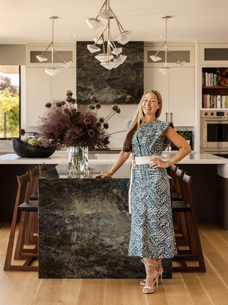 Environmental Portrait of interior designer Rose Praino