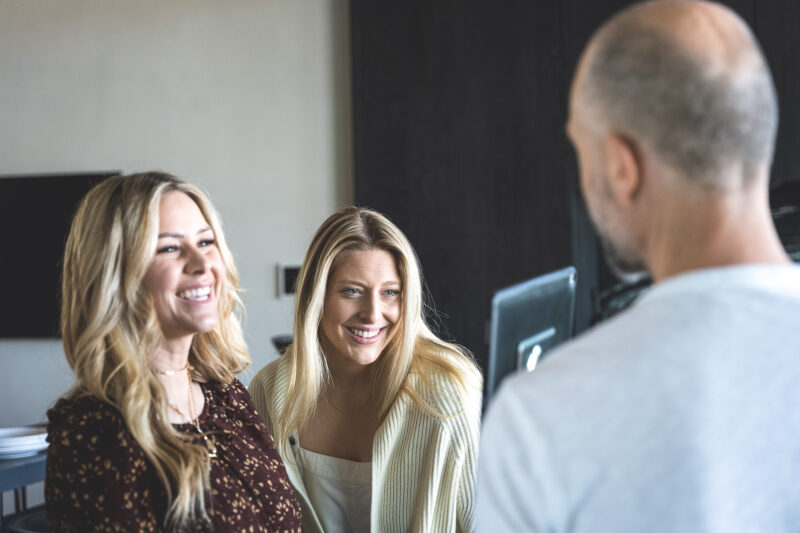 Behind the scenes capturing an interior design photoshoot with Van Tassell Photography