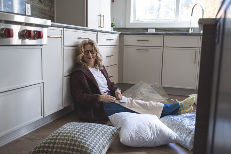 Behind the scenes capturing an interior design photoshoot with Van Tassell Photography