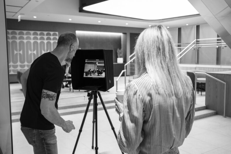 Behind the scenes capturing an interior design photoshoot with Van Tassell Photography