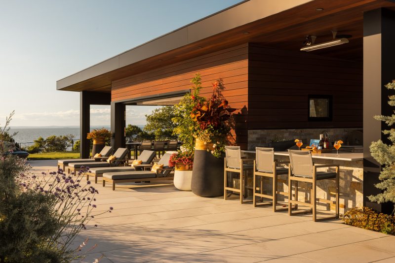 Exterior architecture of a home located in Setauket, NY