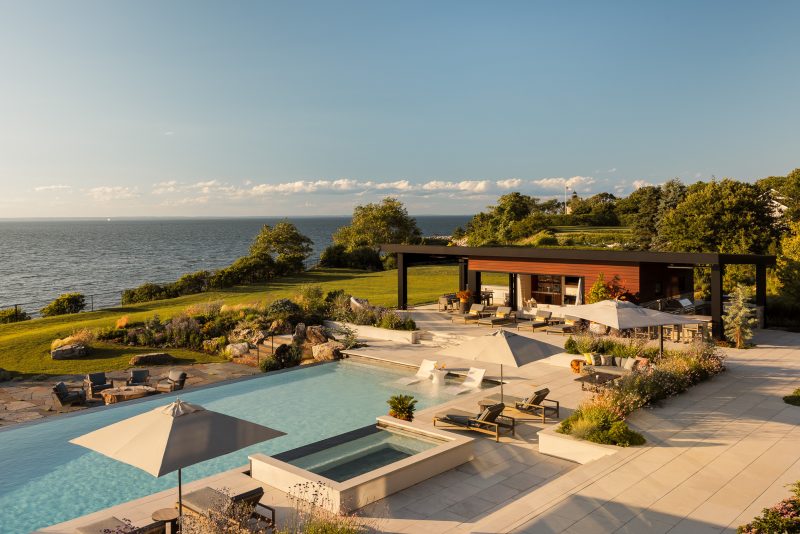 Exterior architecture of a home located in Setauket, NY