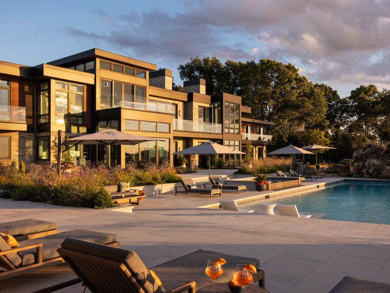 Exterior architecture of a home located in Setauket, NY