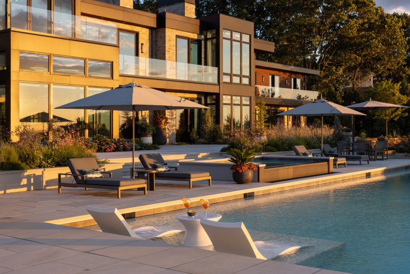 Exterior architecture of a home located in Setauket, NY