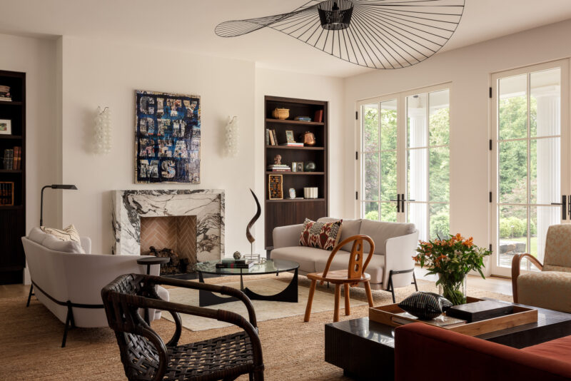 Rumson, NJ Residence, Interior Design, Living Room