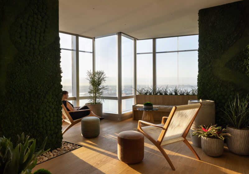 Interior architecture photography of Lord Abbett office in Jersey City NJ