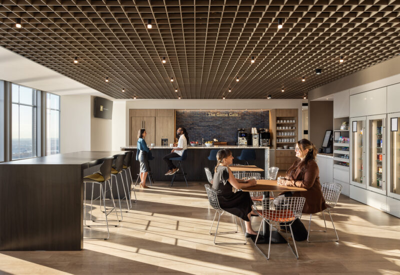 Interior architecture photography of Lord Abbett office in Jersey City NJ