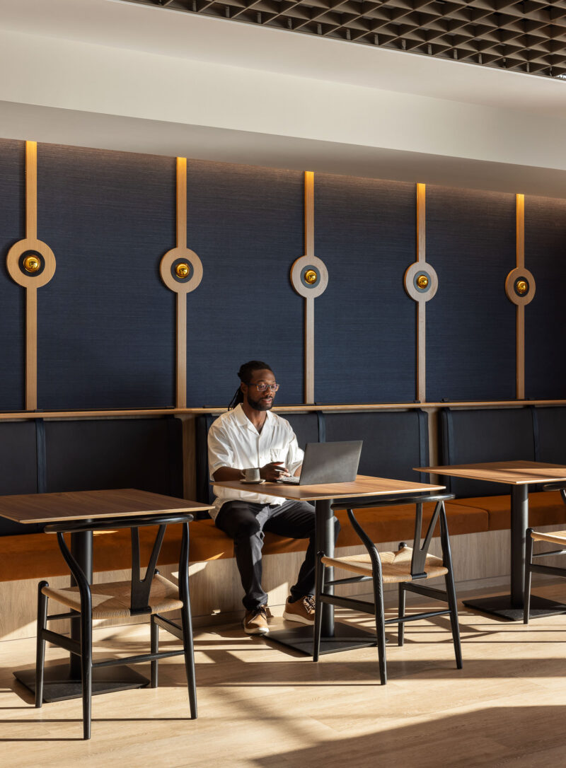 Interior architecture photography of Lord Abbett office in Jersey City NJ