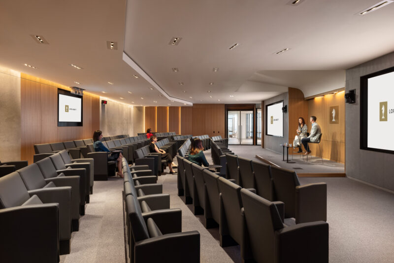 Interior architecture photography of Lord Abbett office in Jersey City NJ