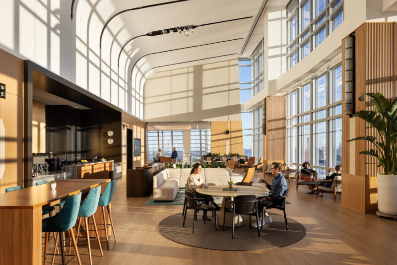 Interior architecture photography of Lord Abbett office in Jersey City NJ