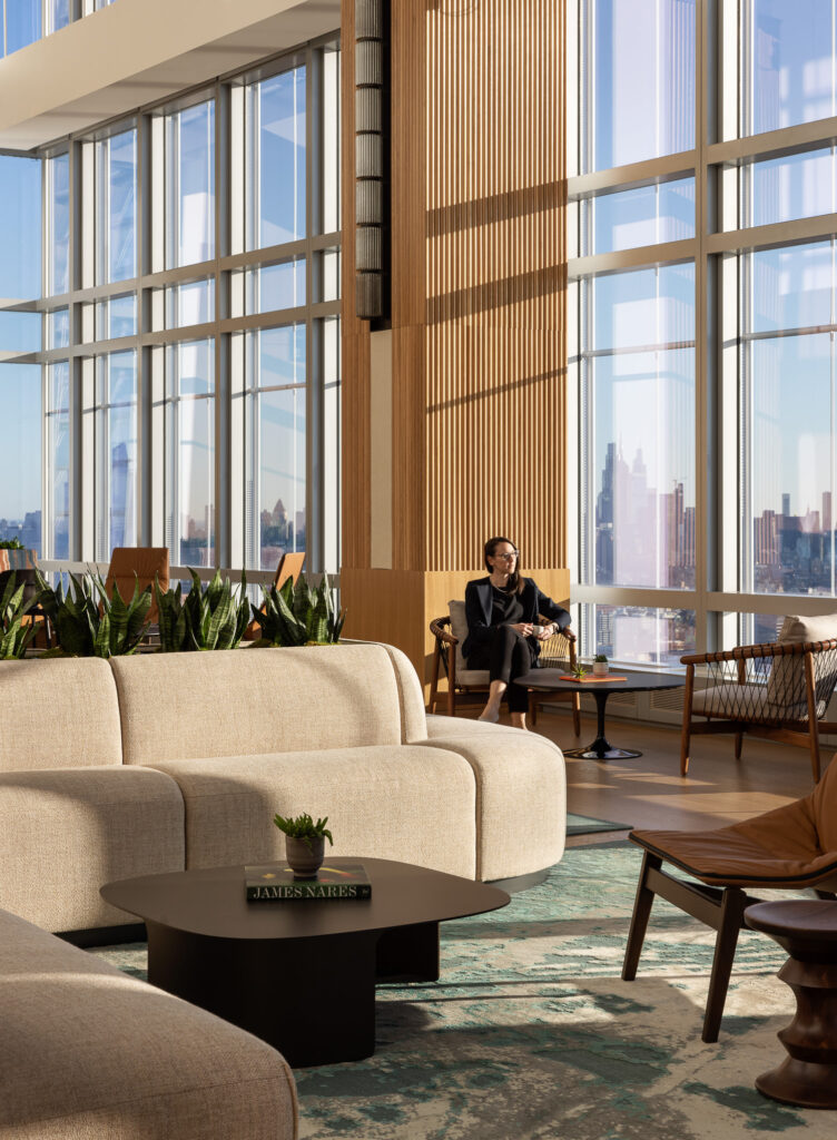 Interior architecture photography of Lord Abbett office in Jersey City NJ