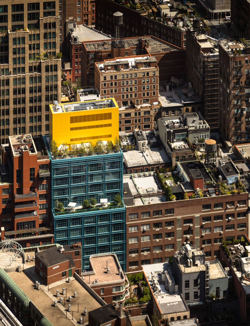Exterior architecture of the Warren Street Hotel in NYC