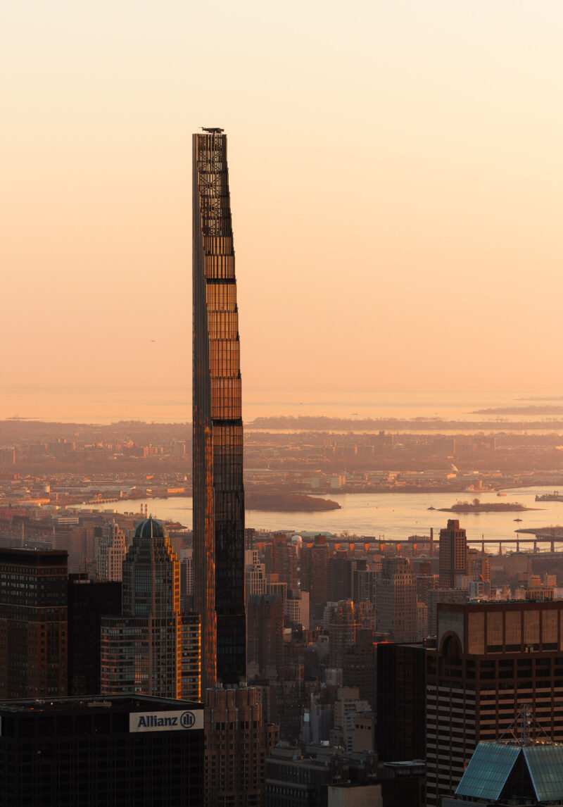 111 West 57th Street morning sunrise