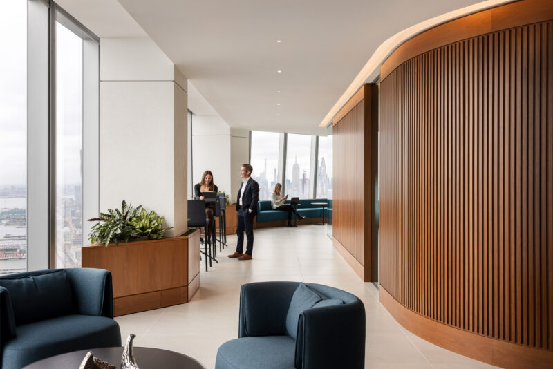 Interior architecture of the Energy Capital Partners office in New York City