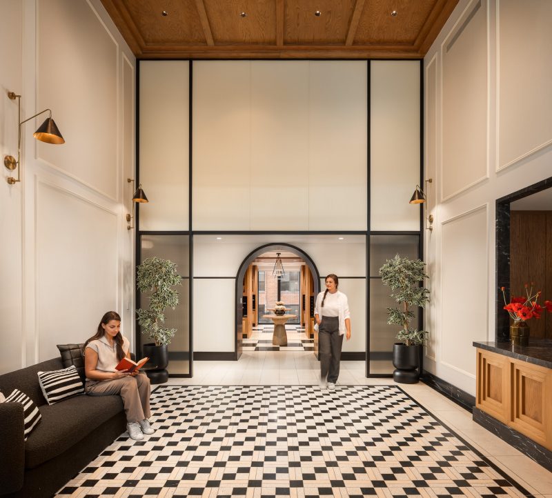 The Hartby, Brooklyn NY resident lobby