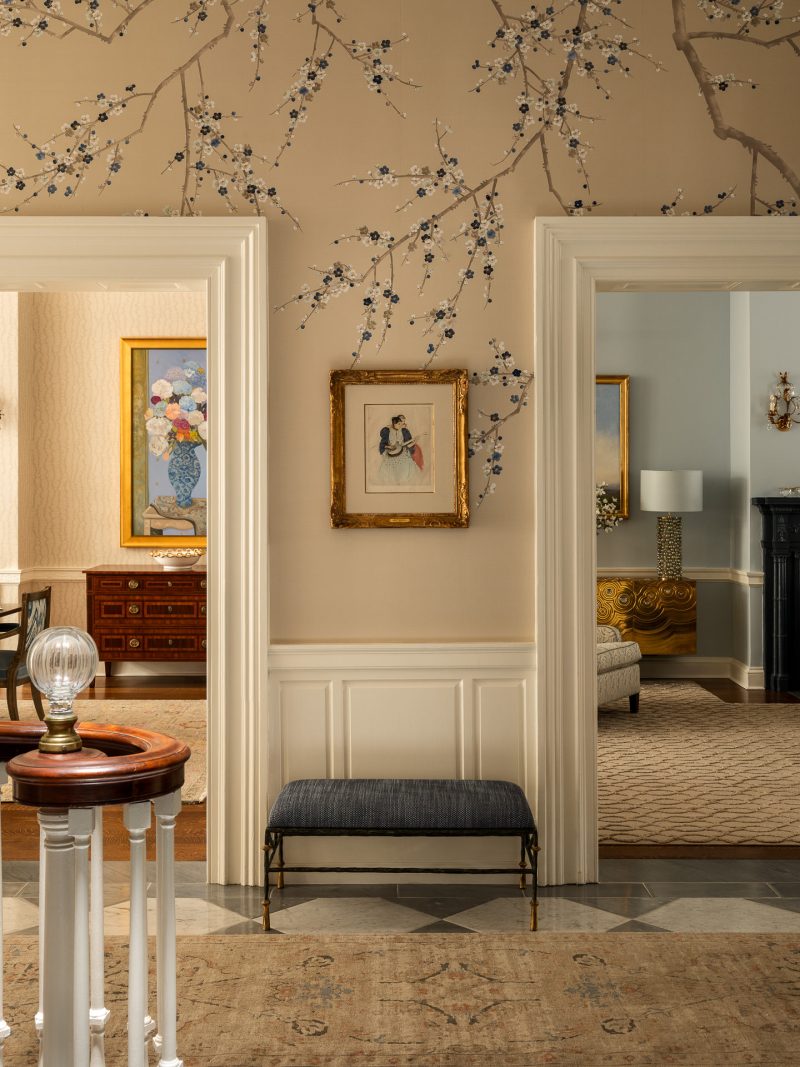 Interior design of a town home in Philadelphia, PA