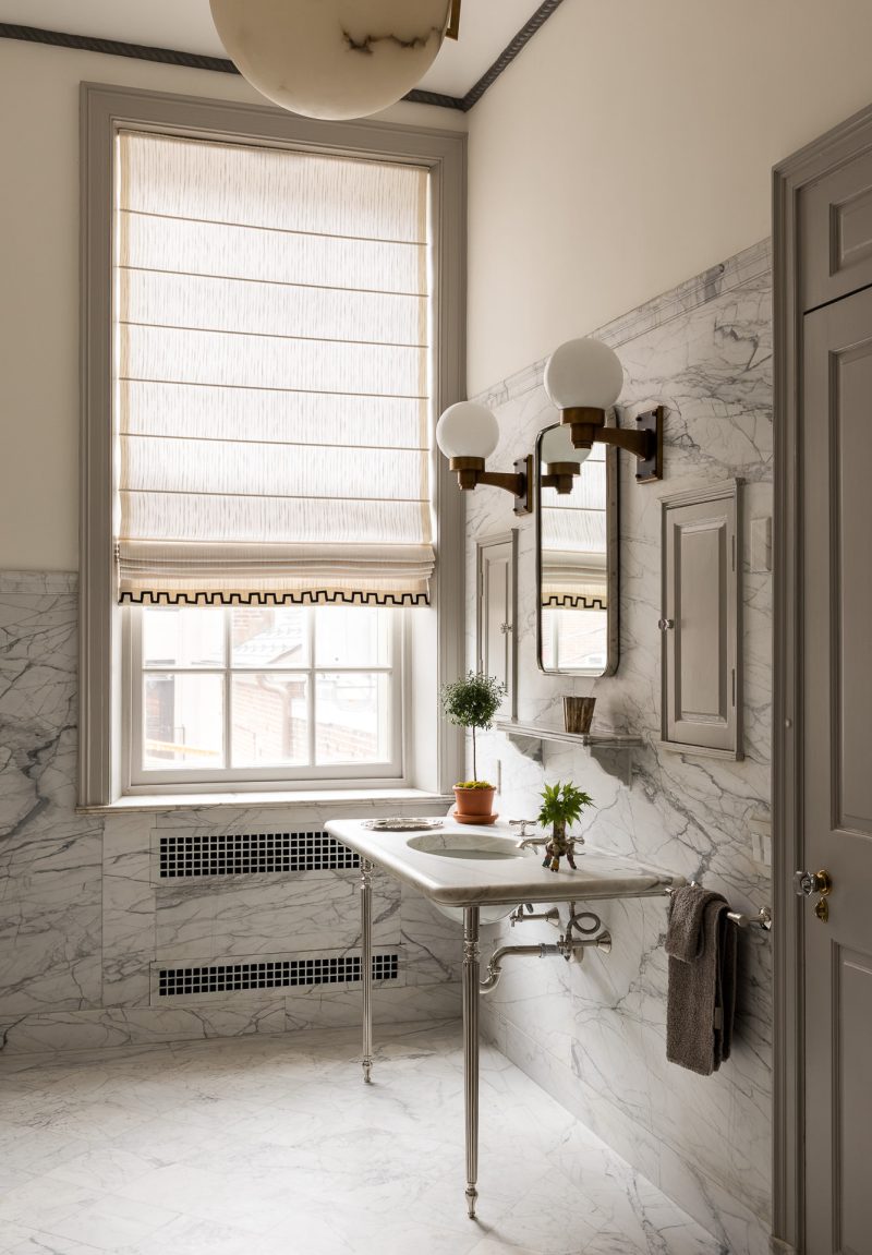 Interior design of a town home in Philadelphia, PA