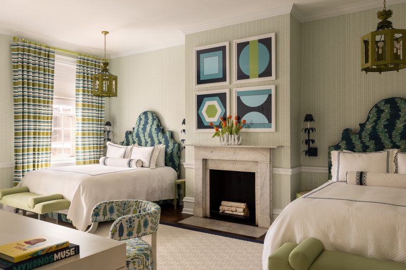 Interior design of a town home in Philadelphia, PA