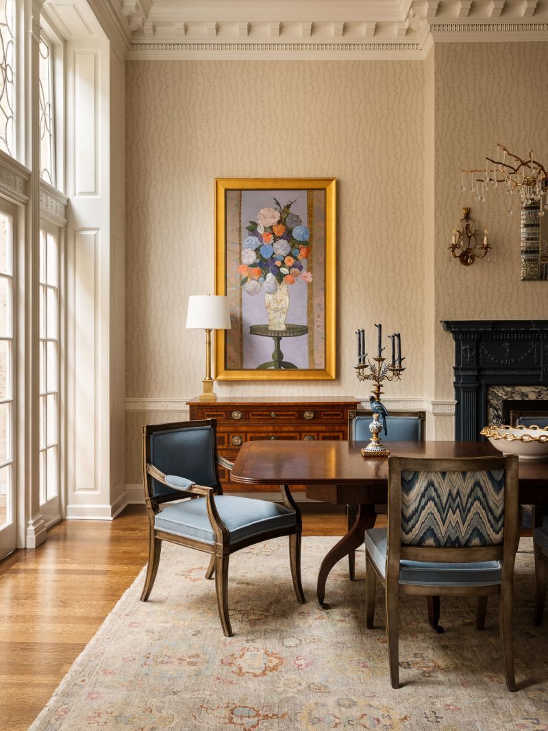 Interior design of a town home in Philadelphia, PA