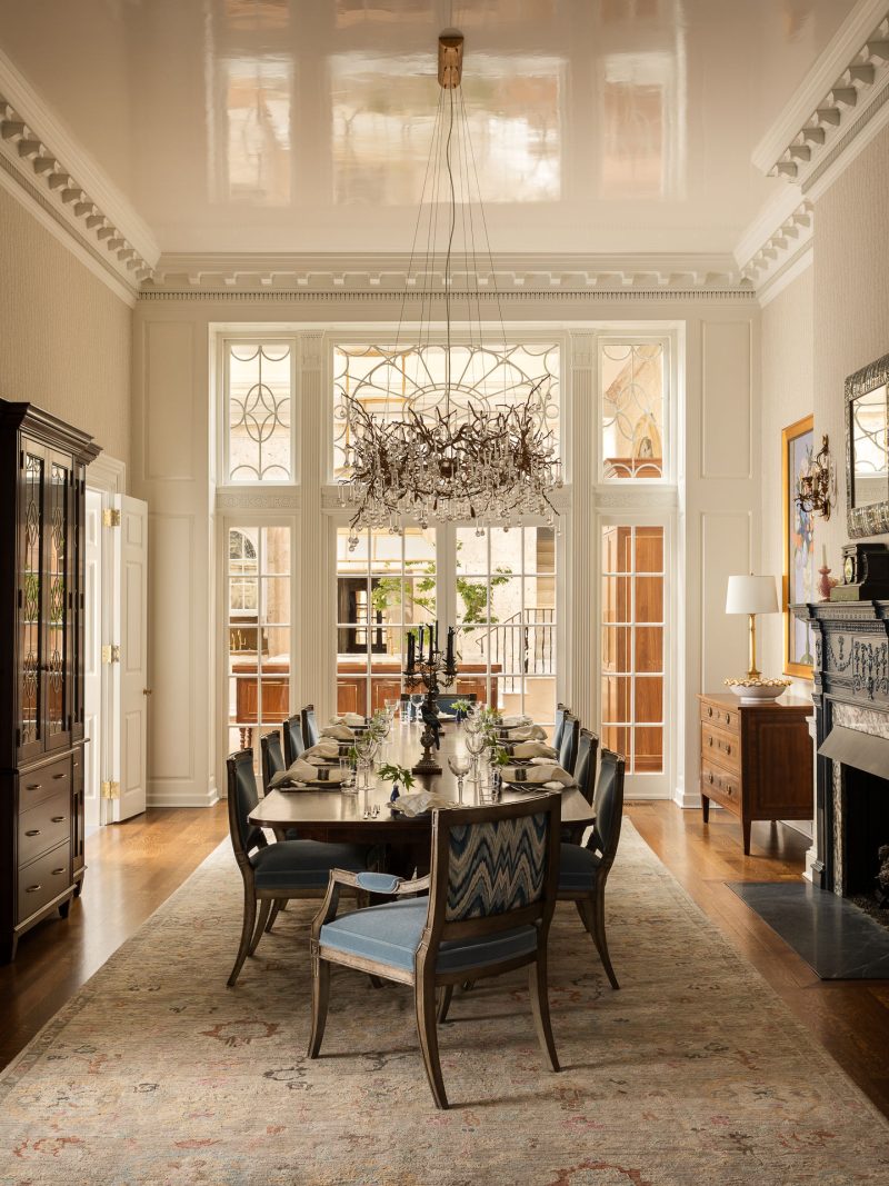Interior design of a town home in Philadelphia, PA