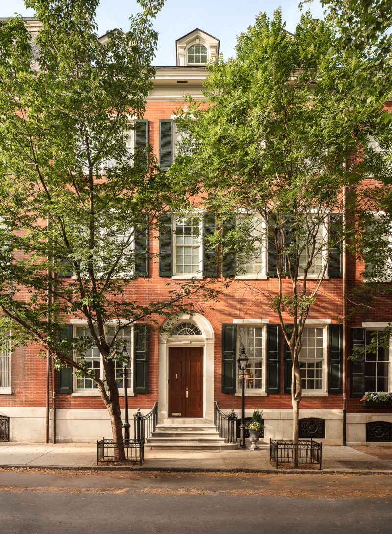 Interior design of a town home in Philadelphia, PA