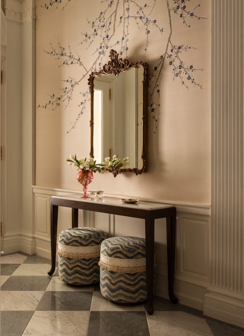 Interior design of a town home in Philadelphia, PA
