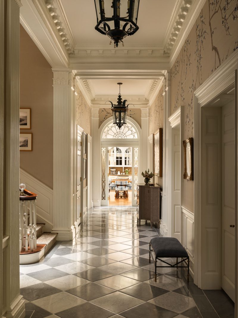 Interior design of a town home in Philadelphia, PA