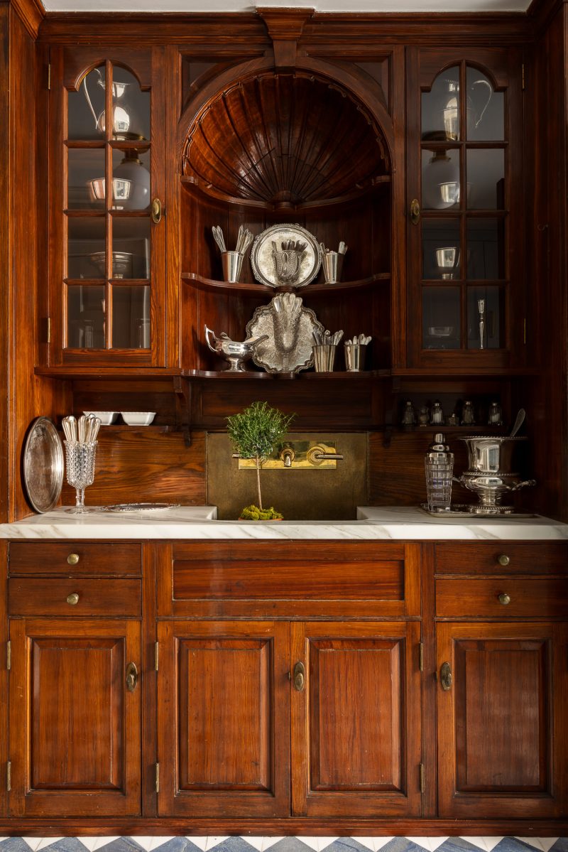 Interior design of a town home in Philadelphia, PA