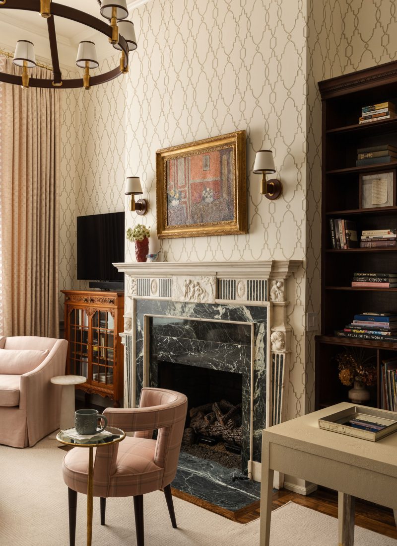 Interior design of a town home in Philadelphia, PA