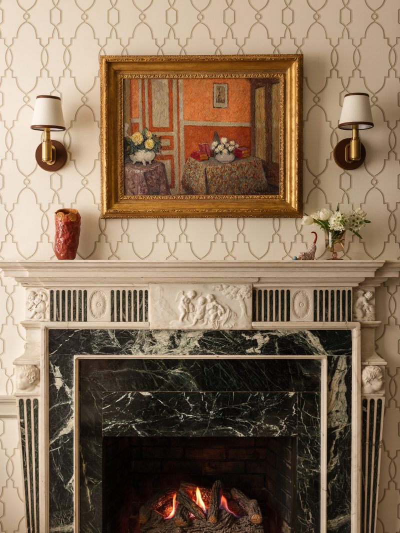 Interior design of a town home in Philadelphia, PA