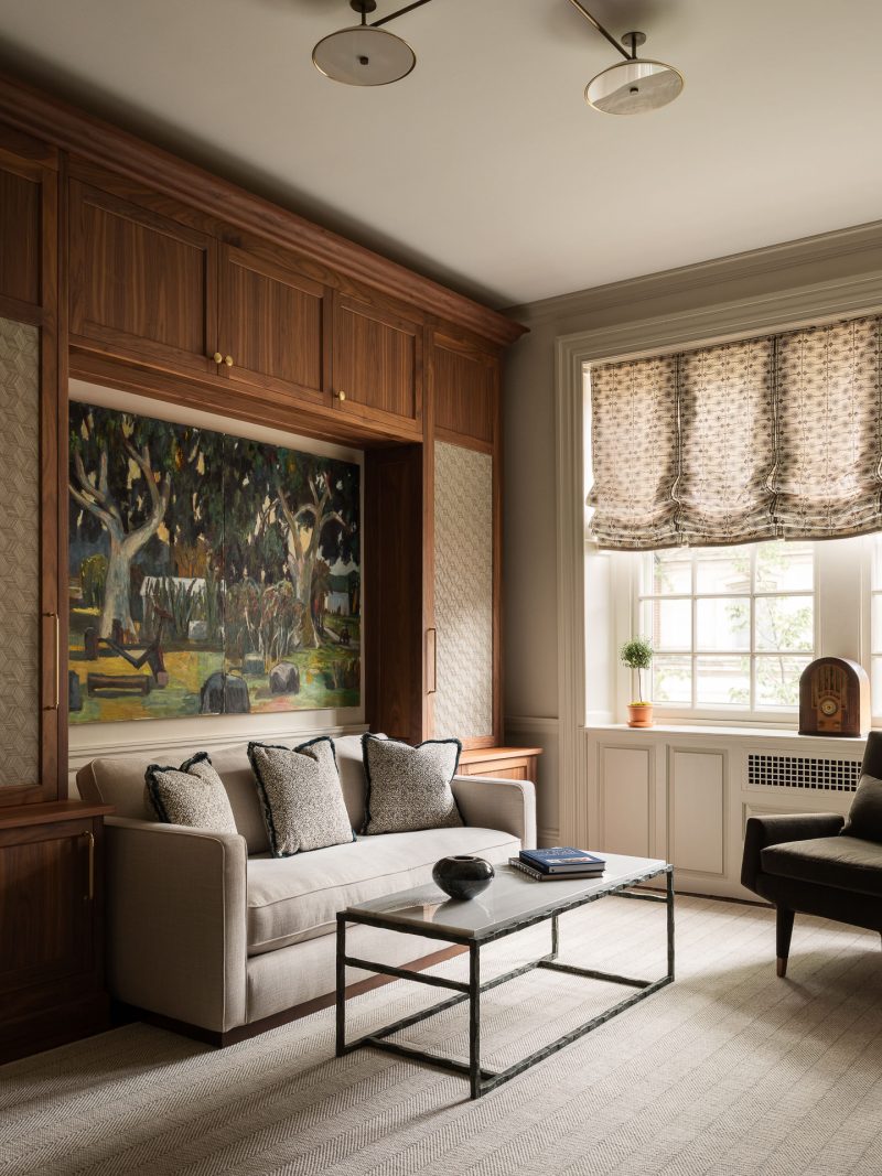 Interior design of a town home in Philadelphia, PA