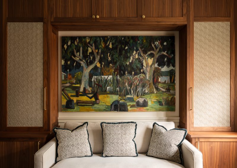 Interior design of a town home in Philadelphia, PA