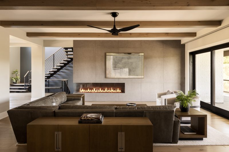 Leesburg, VA home living rom interior design