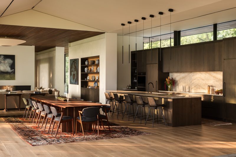 Architectural design of a custom built home in Silo Ridge, Amenia NY