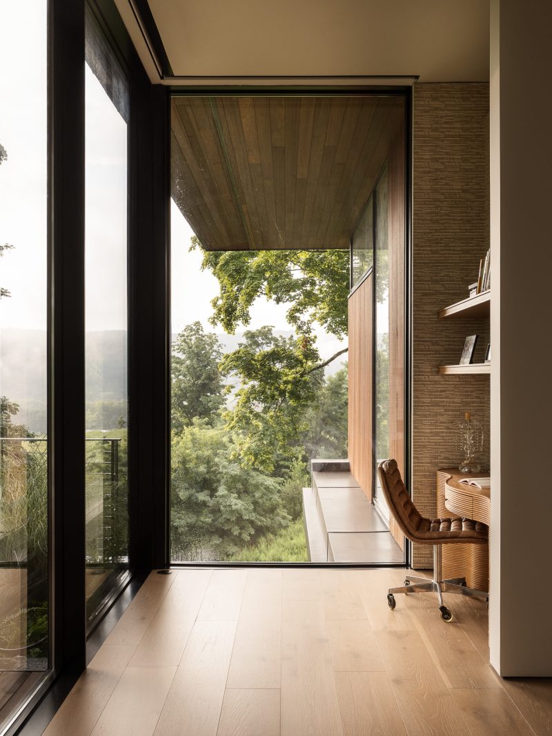 Architectural design of a custom built home in Silo Ridge, Amenia NY