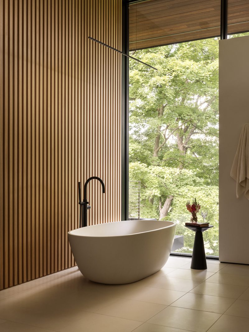 Architectural design of a custom built home in Silo Ridge, Amenia NY
