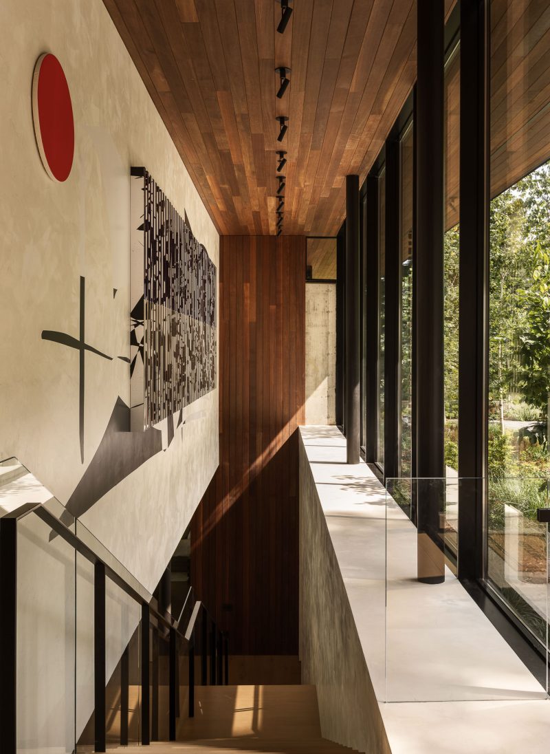 Architectural design of a custom built home in Silo Ridge, Amenia NY